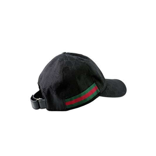Gucci GG Supreme Web Baseball Cap Hat