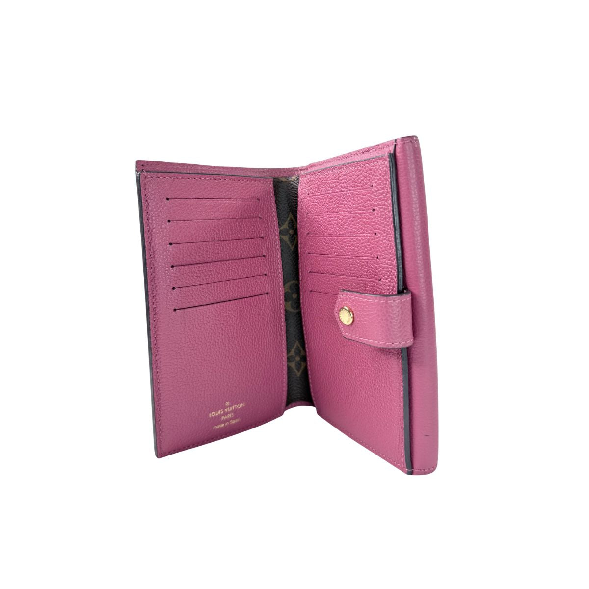 Louis Vuitton Pallas Monogram Canvas Leather Compact Wallet