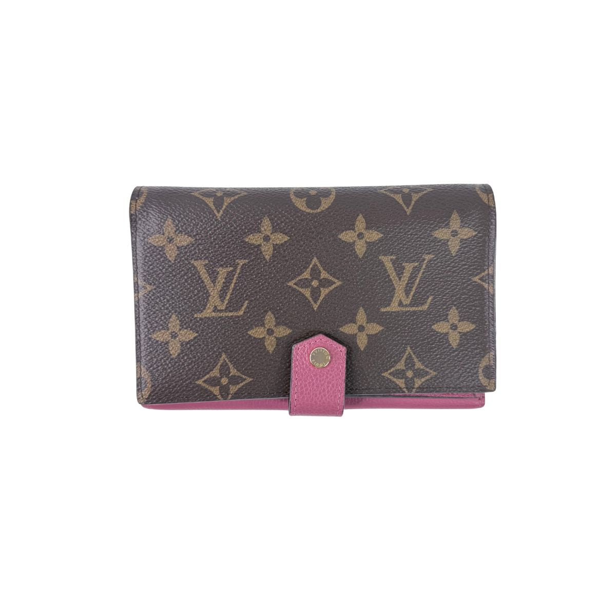 Louis Vuitton Pallas Monogram Canvas Leather Compact Wallet