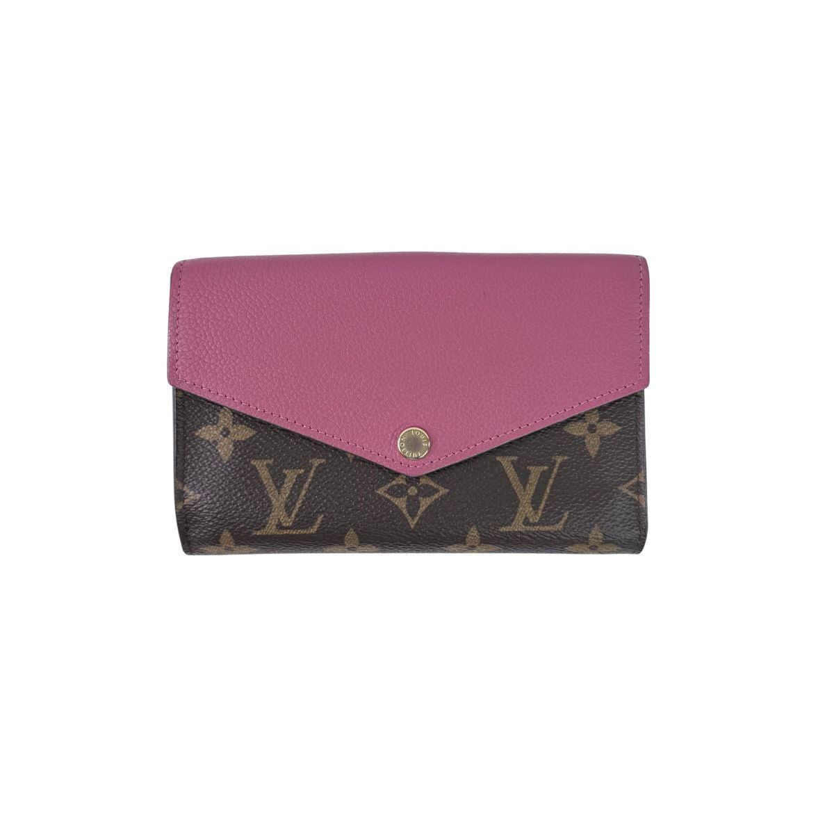 Louis Vuitton Pallas Monogram Canvas Leather Compact Wallet