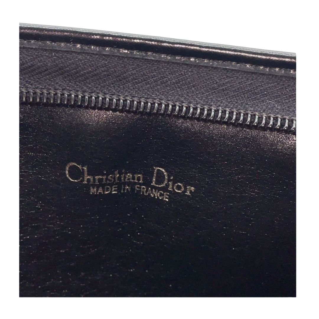 Christan Dior Trotter Monogram Shoulder Bag