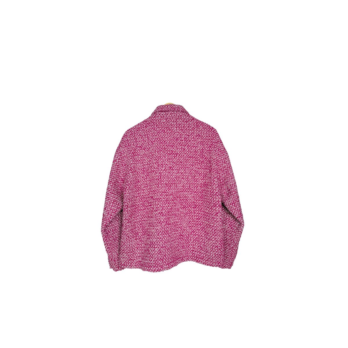 GOODBOY Pink Tweed Wool Blend Jacket