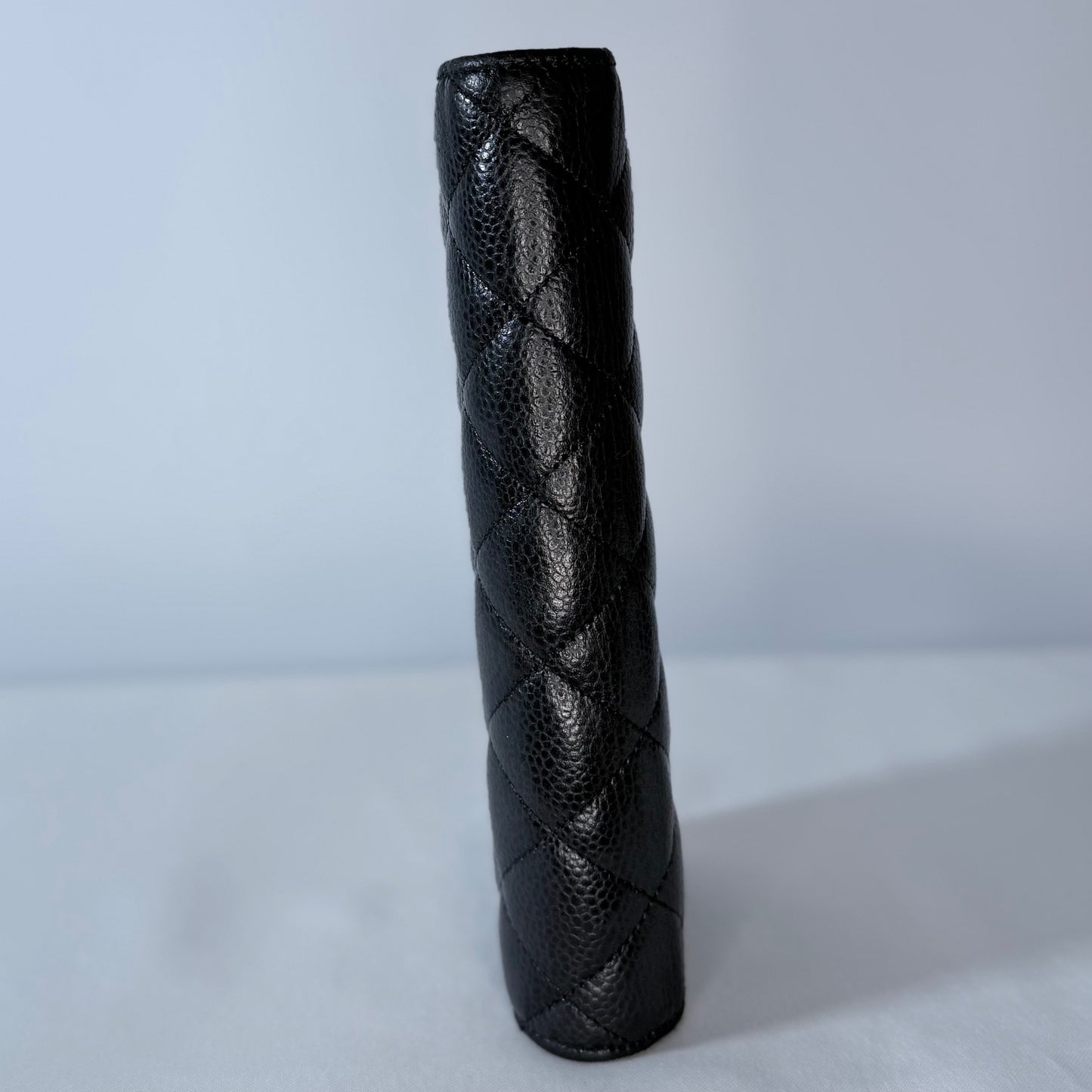 Chanel Classic Quilted Caviar Long Flap Wallet Gold CC Logo