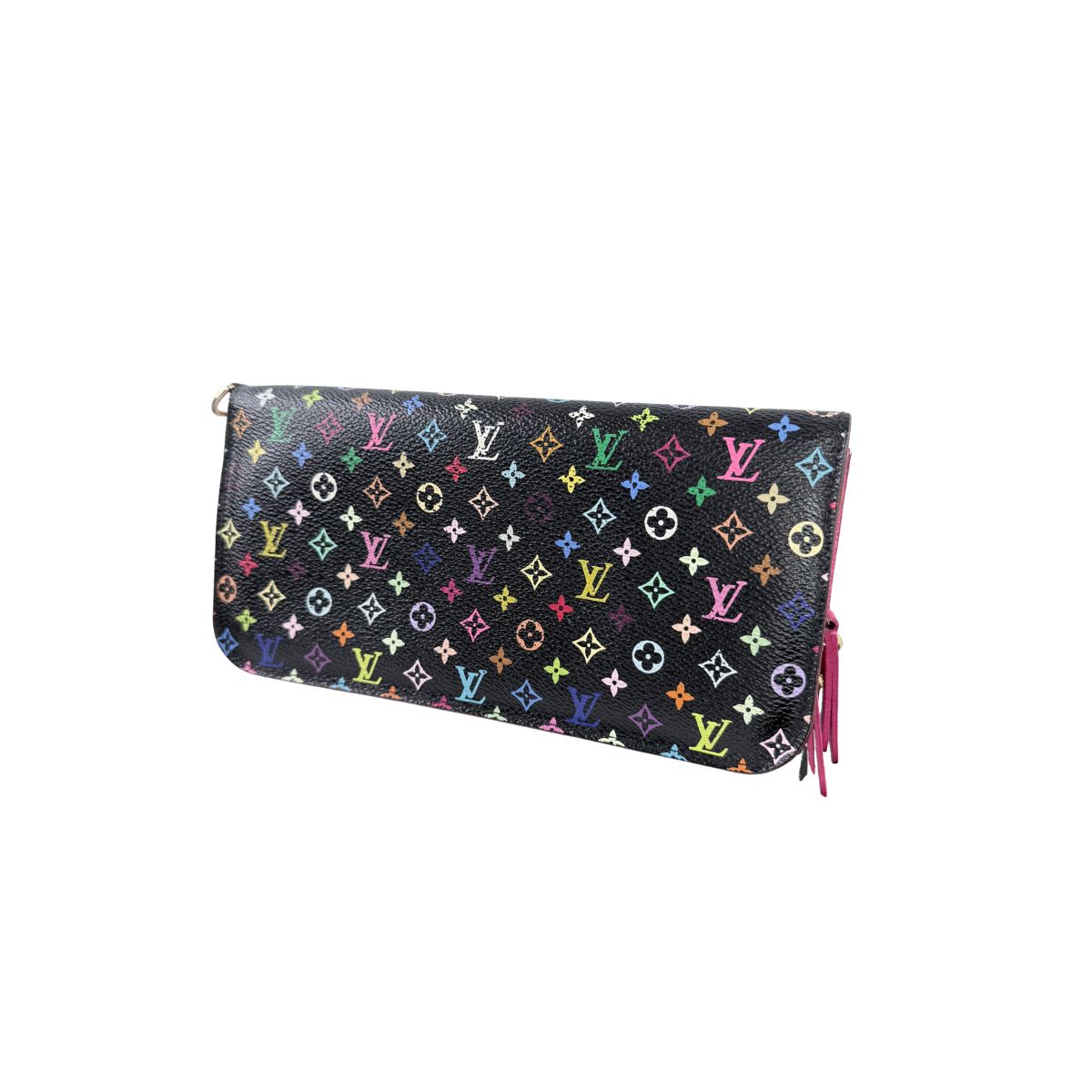 Louis Vuitton Insolite Wallet Monogram Multicolore Black Grenade Leather Wallet