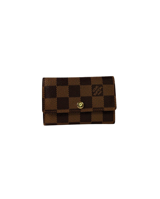 Louis Vuitton Damier Ebene 6 Key Holder