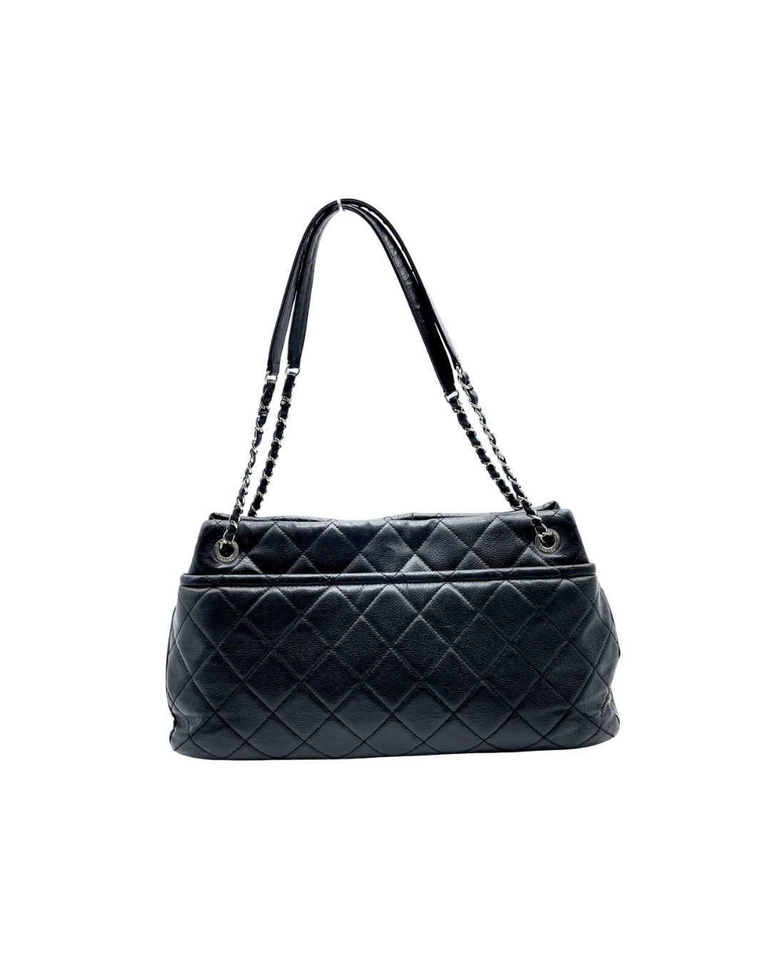 Chanel CC Caviar Quilted Black Shoulder Bag