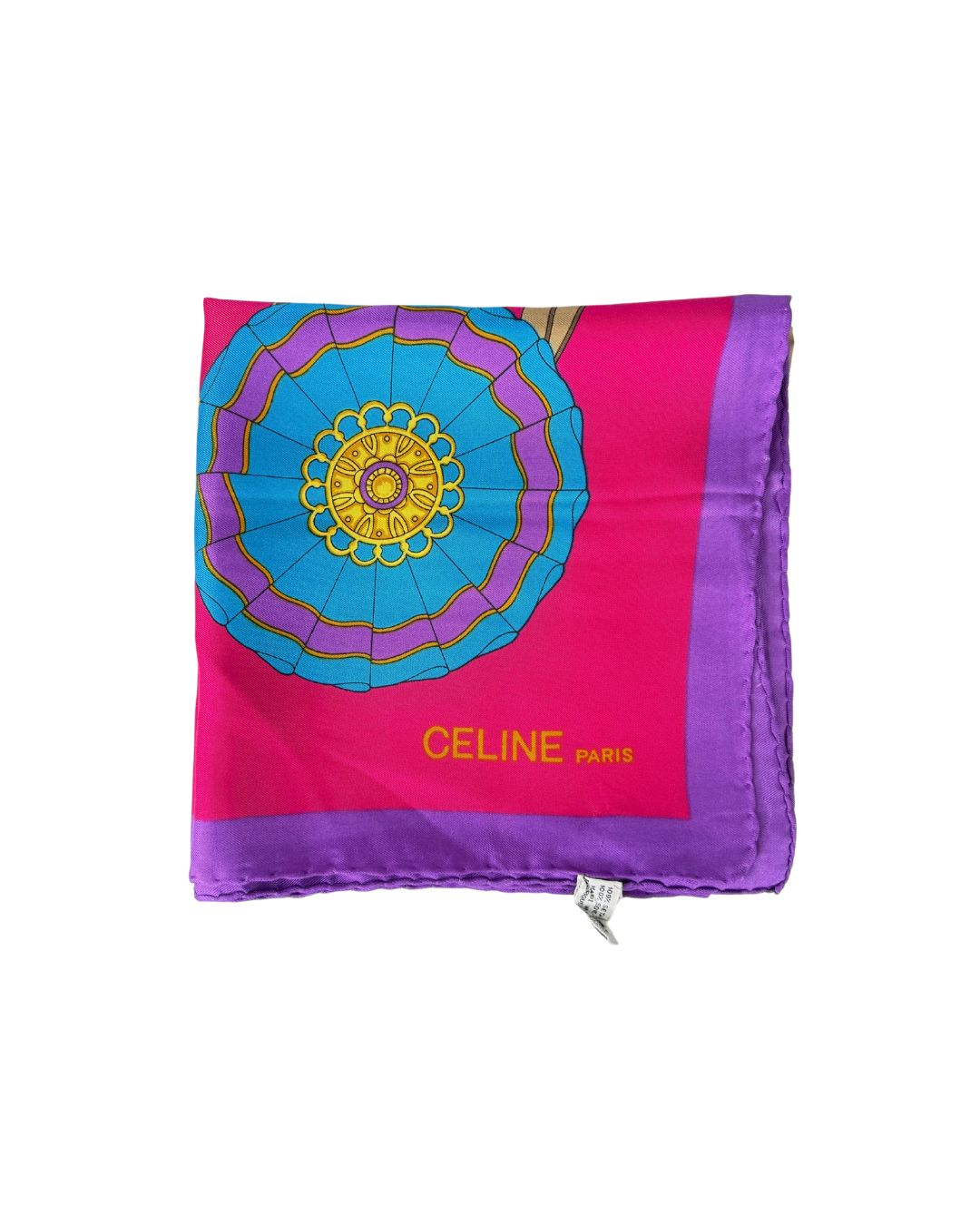Celine Vintage Silk Scarf