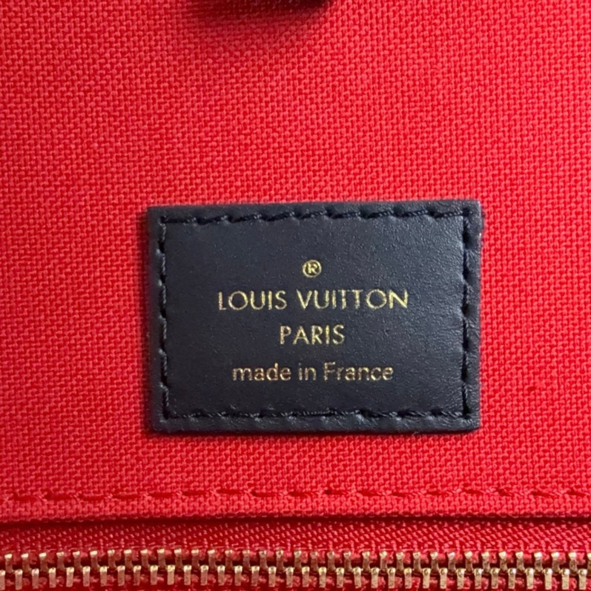 Louis Vuitton Monogram Reverse OnTheGo GM 2WAY Shoulder Tote Bag