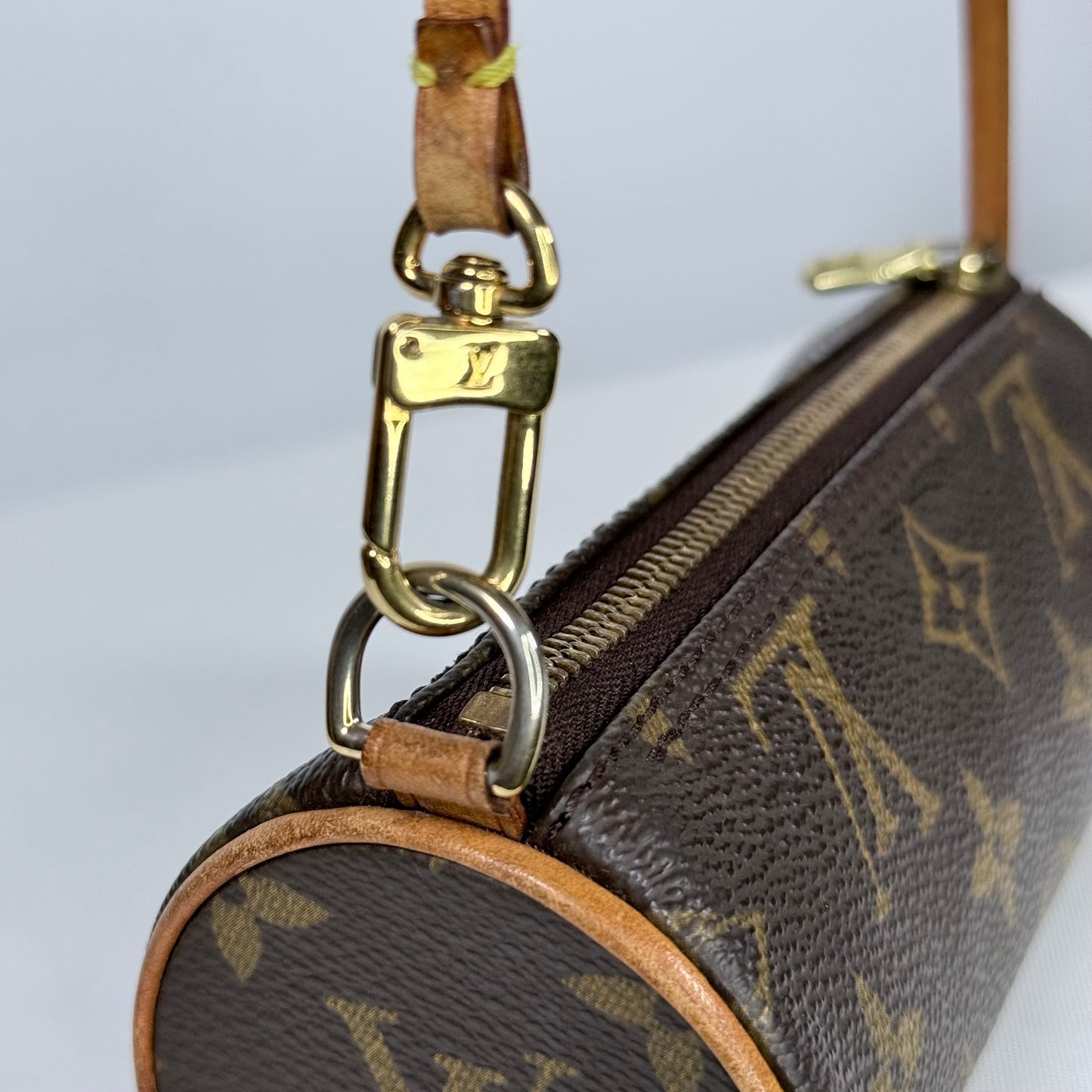 Louis Vuitton Monogram Mini Pouch for Papillon Bag Brown