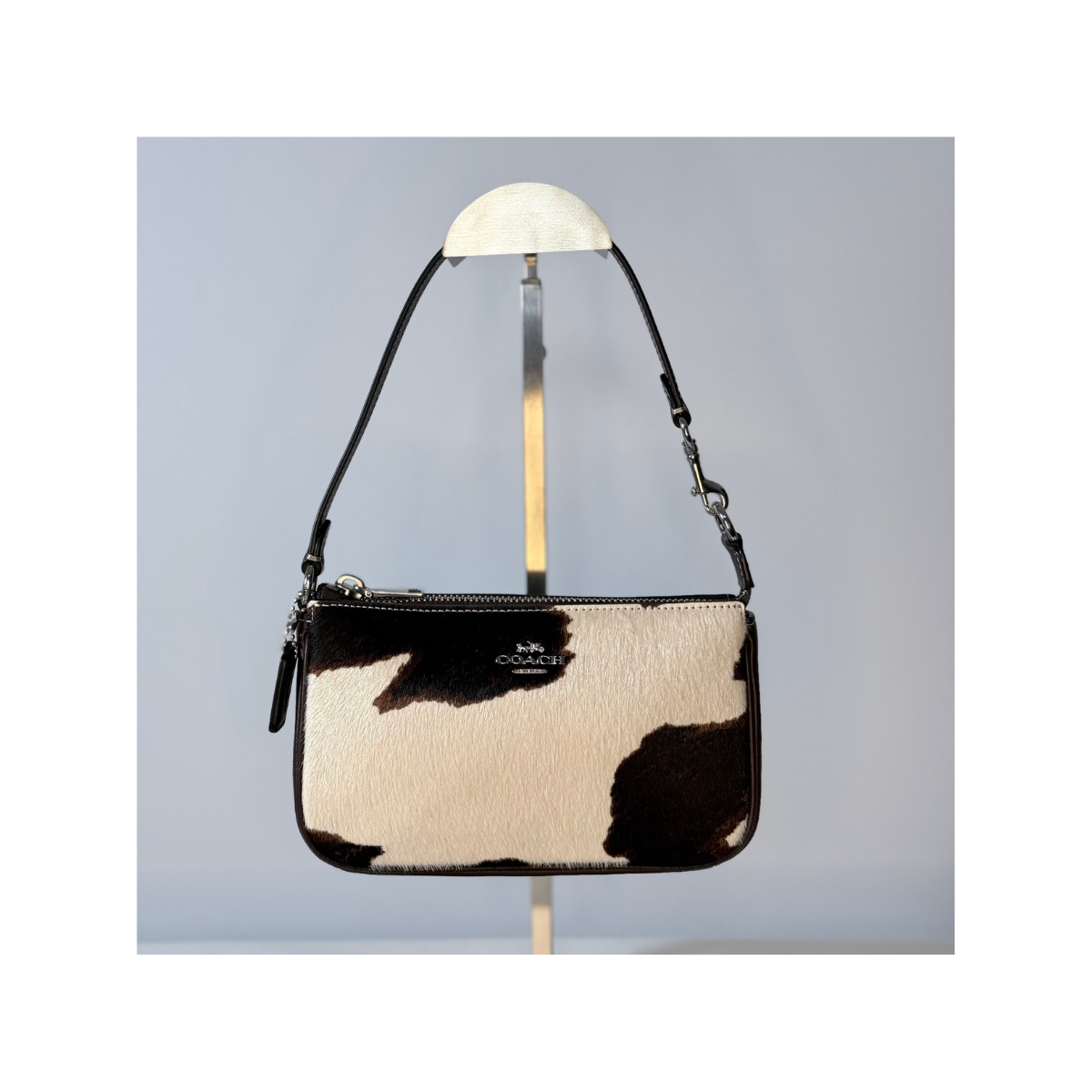 Coach Nolita 19 With Cow Print