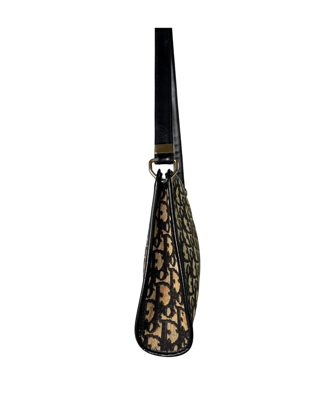 Christan Dior Trotter Monogram Shoulder Bag