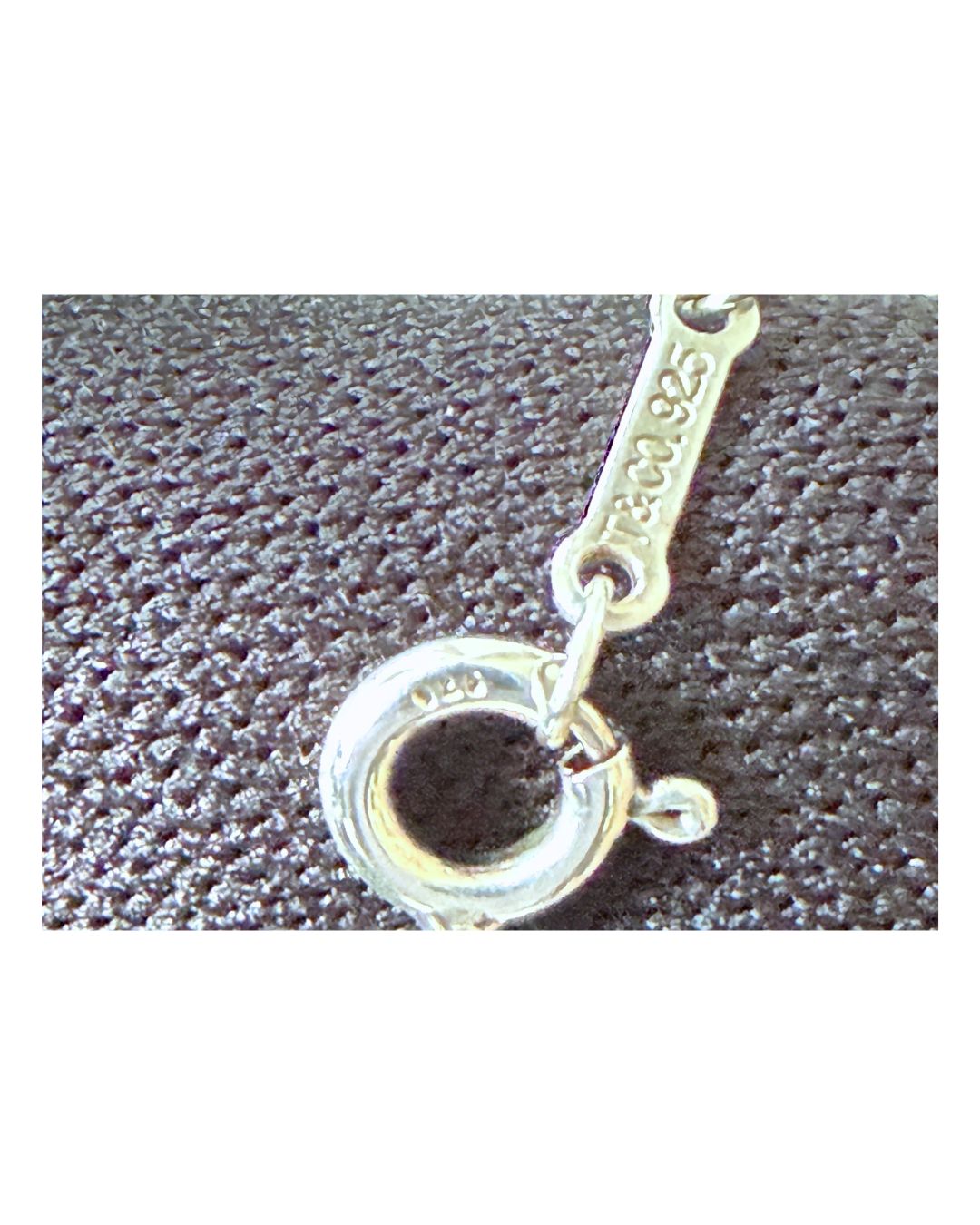 Tiffany & Co. Paloma Picasso Loving Heart Sterling Silver Necklace