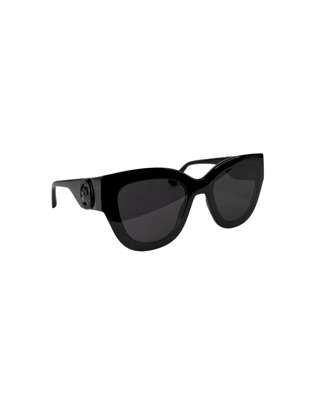 Longchamp LO744S Black Cat-Eye Sunglasses