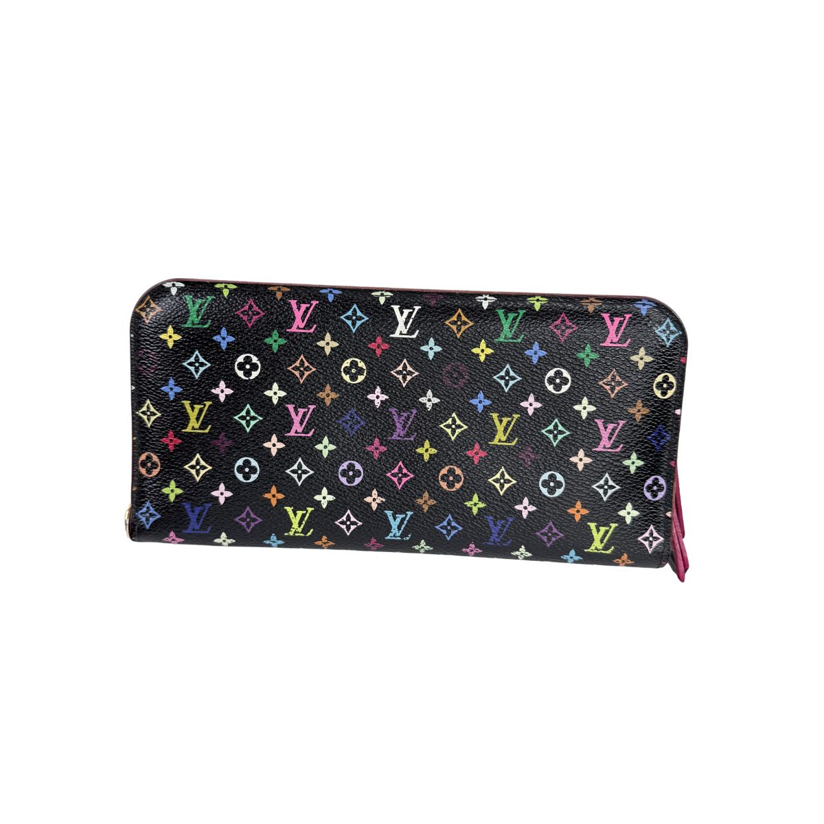 Louis Vuitton Insolite Wallet Monogram Multicolore Black Grenade Leather Wallet