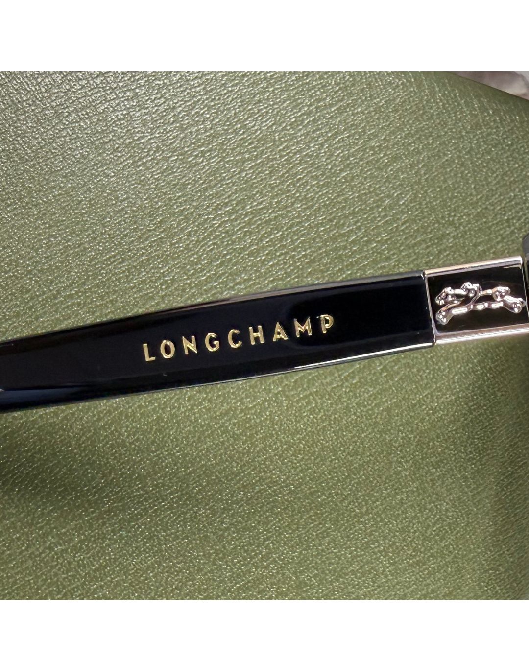 Longchamp LO669S Black Cat-Eye Sunglasses