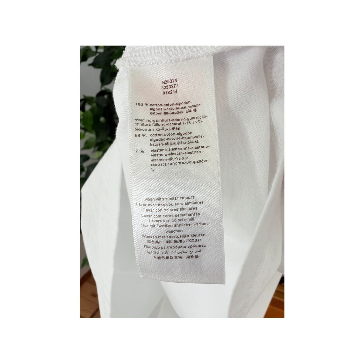 Givenchy Paris Logo White Cotton T-Shirt