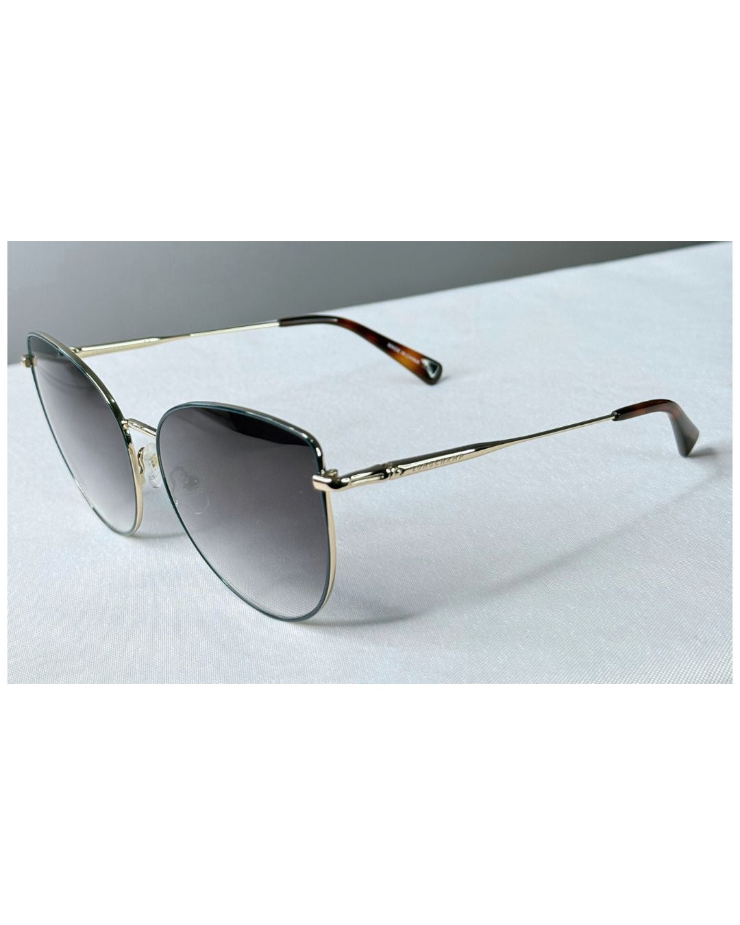 Longchamp LO158S Gold-Tone Gradient Sunglasses