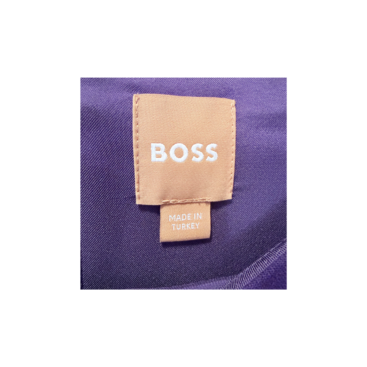 Hugo Boss Devoka Purple Studded Sheath Dress