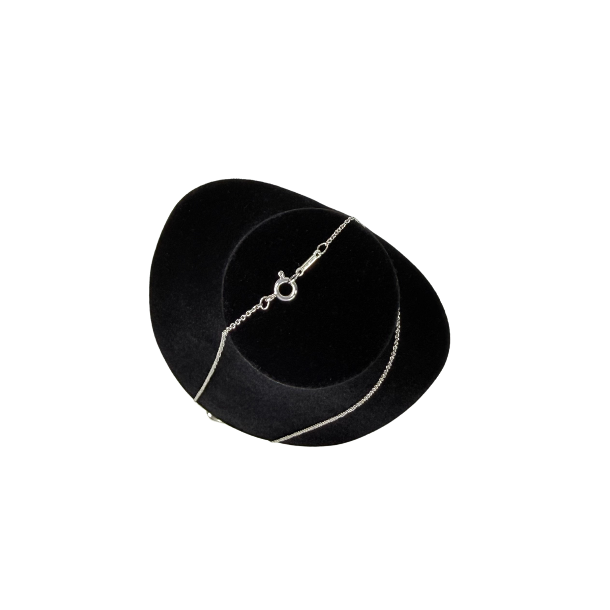 Tiffany & Co. Elsa Peretti Teardrop Sterling Silver Necklace