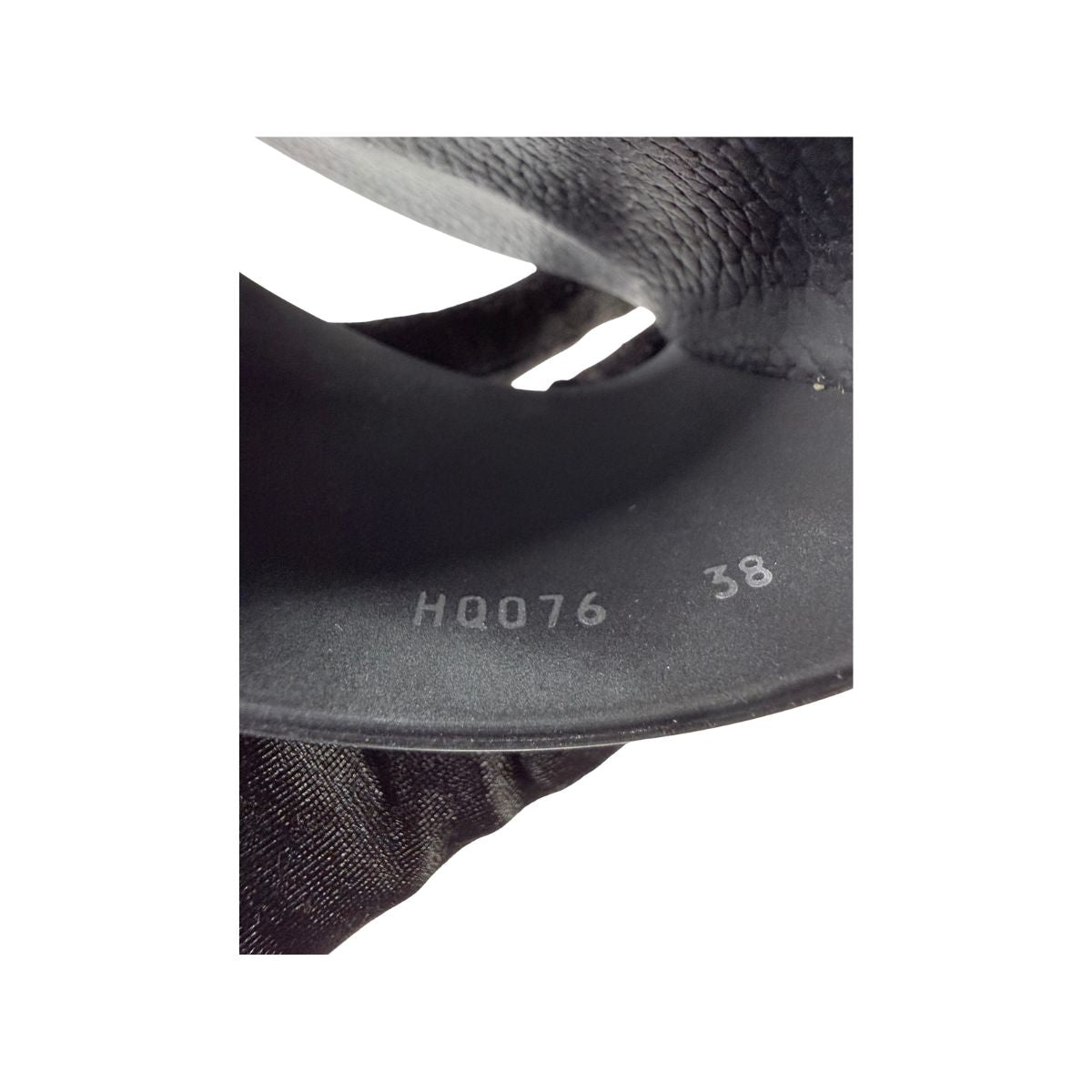 Valentino Garavani VLTN Logo Black Rubber Slide Sandals