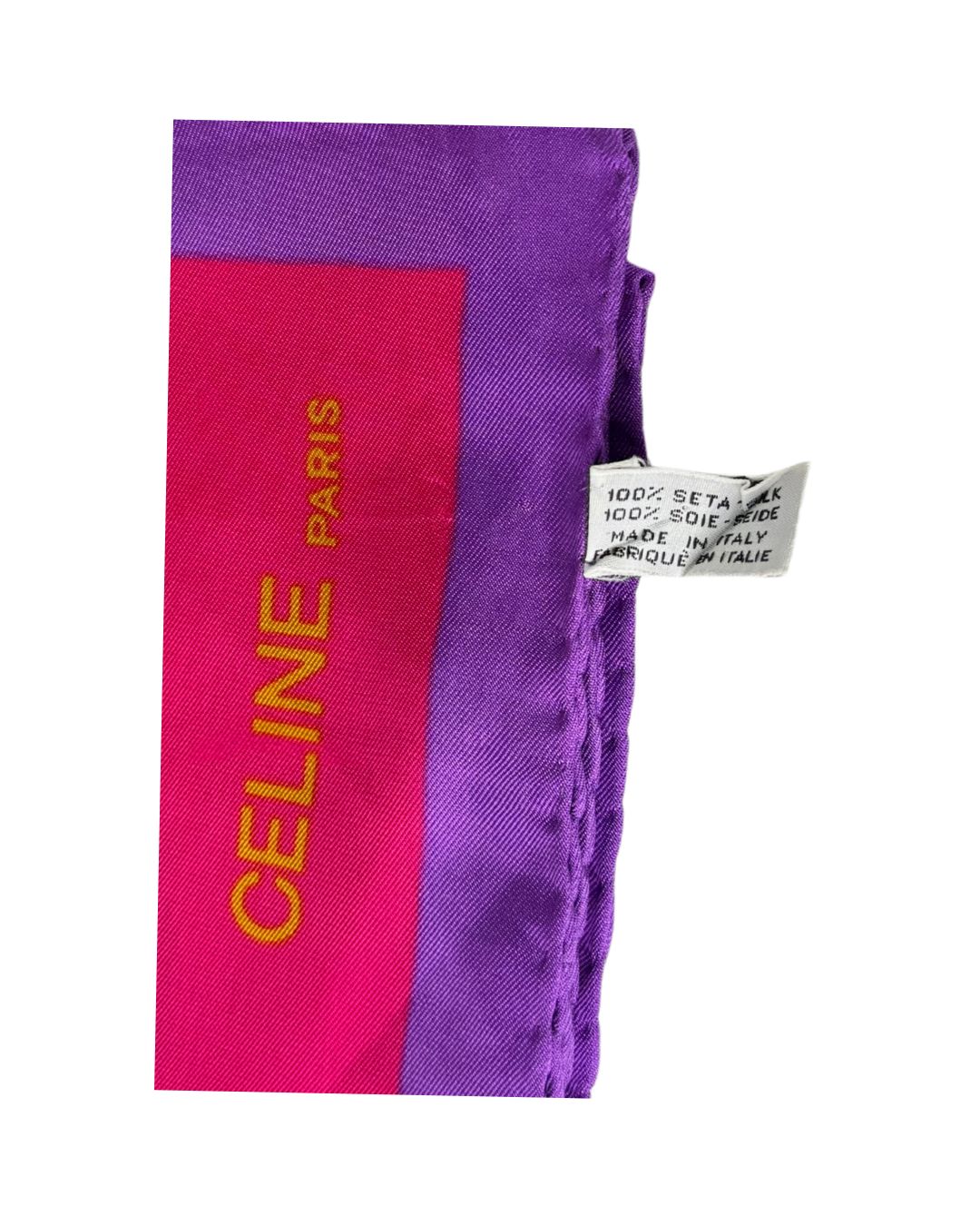 Celine Vintage Silk Scarf