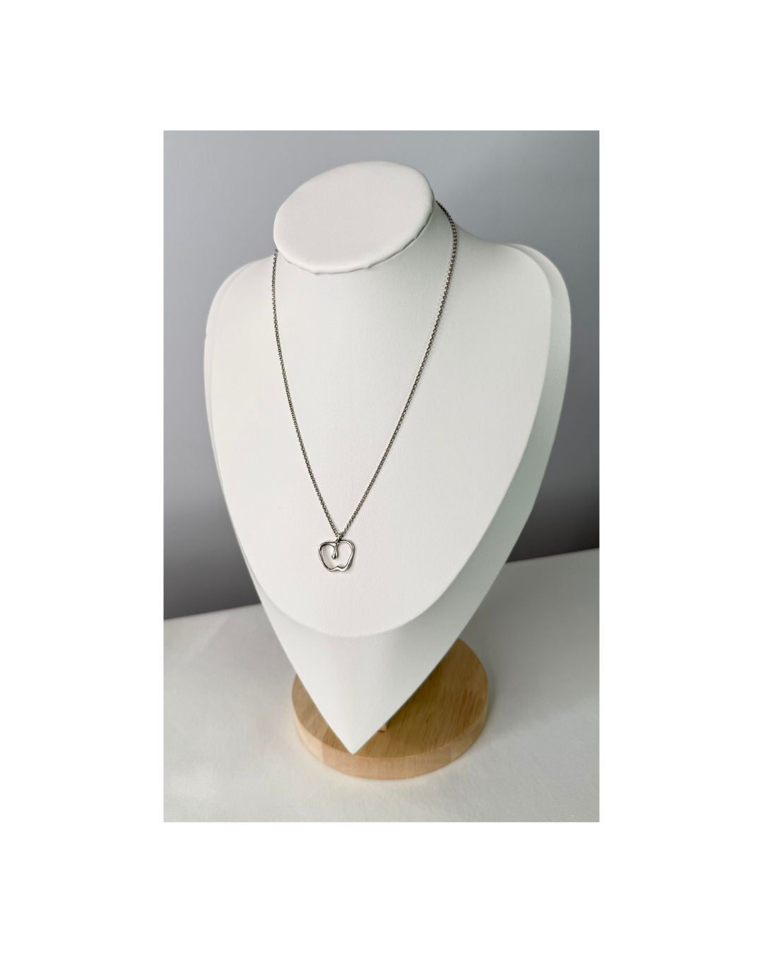 Tiffany & Co. Elsa Peretti Apple Sterling Silver Necklace