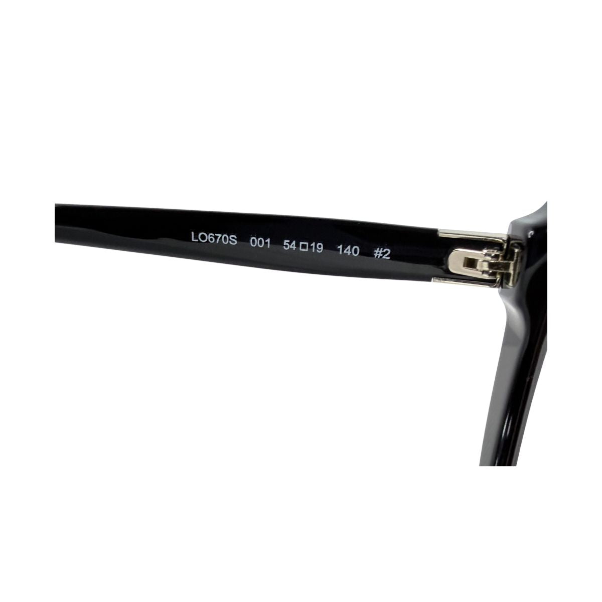 Longchamp Black Grey Gradient Cat Eye Sunglasses