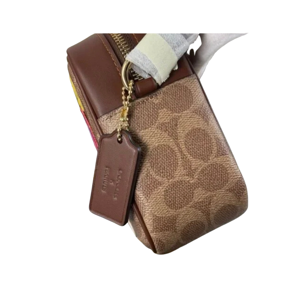 Coach X Peanuts Jamie Camera Bag In Signature Canvas With Patches CBM28 NWT