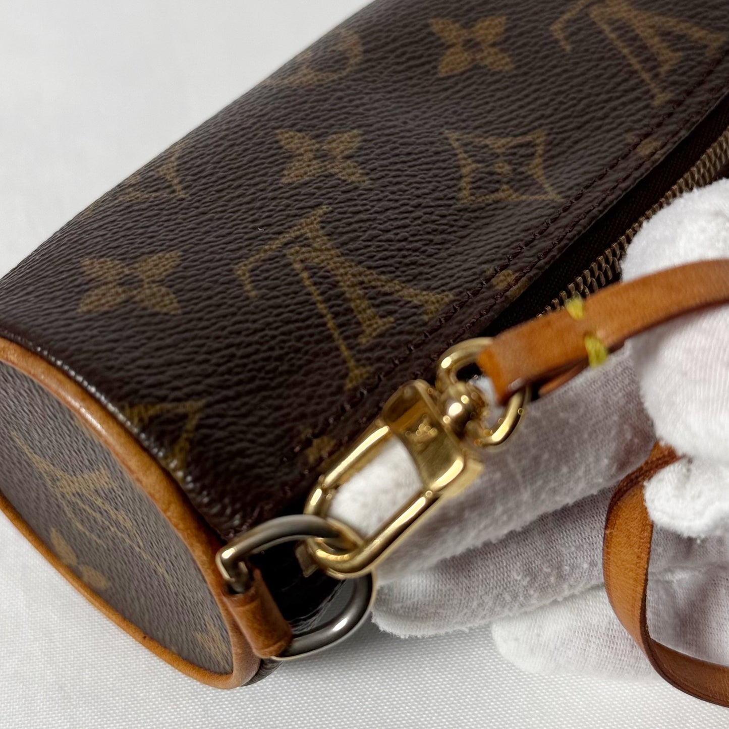Louis Vuitton Monogram Mini Pouch for Papillon Bag Brown