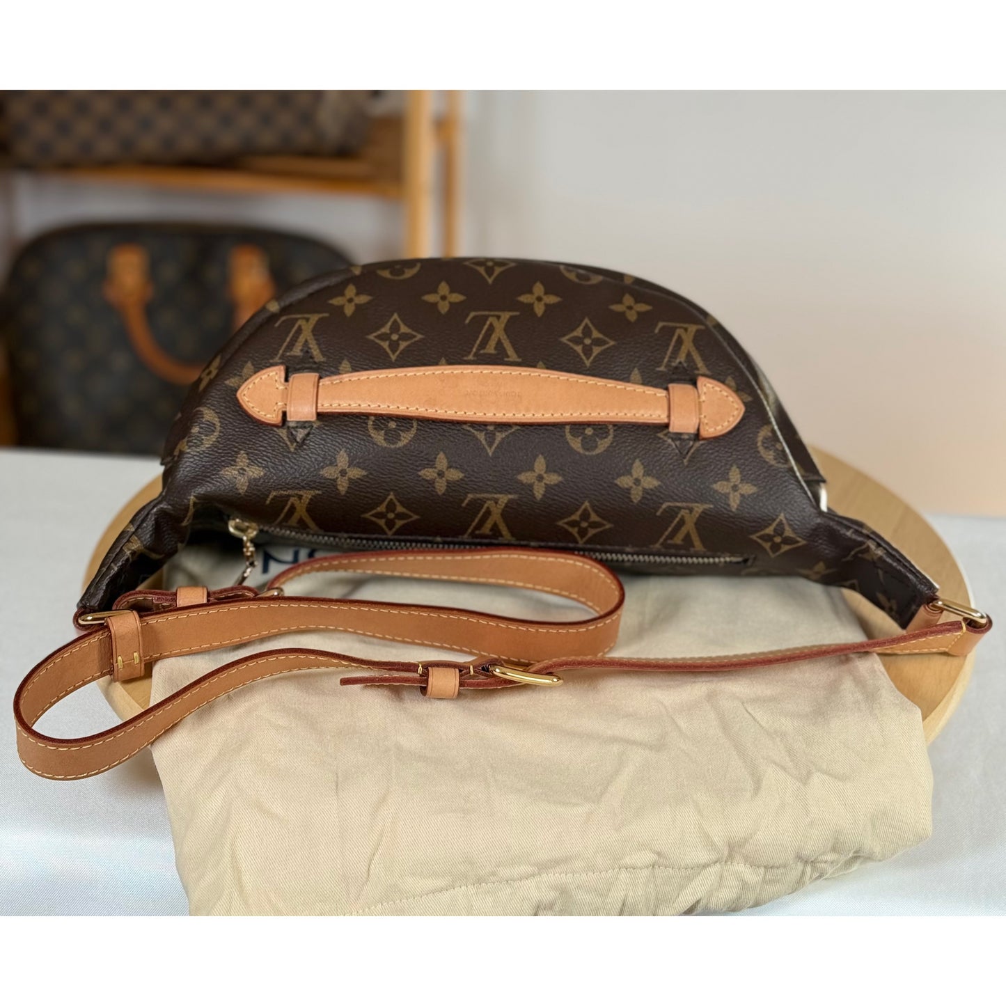 Louis Vuitton Waist Pouch Bum Bag Monogram Canvas