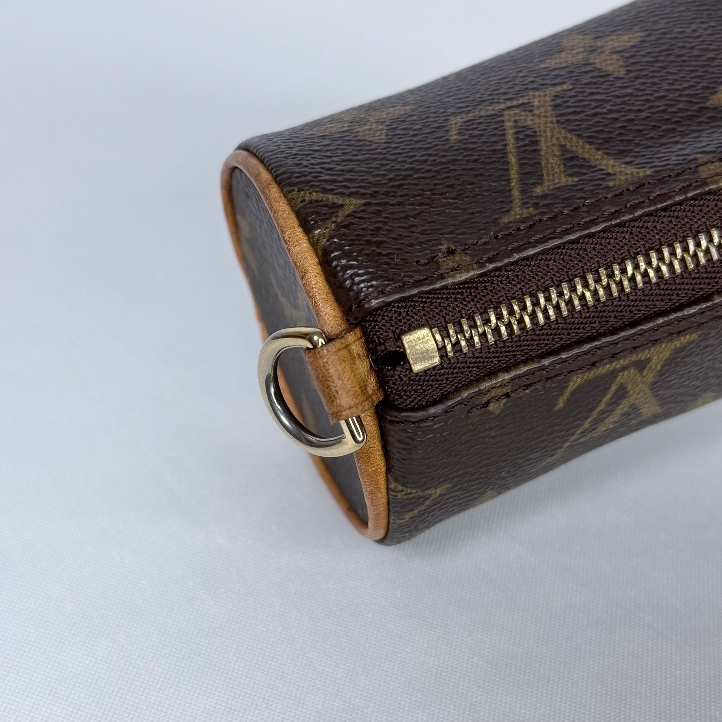 Louis Vuitton Monogram Mini Pouch for Papillon Bag Brown