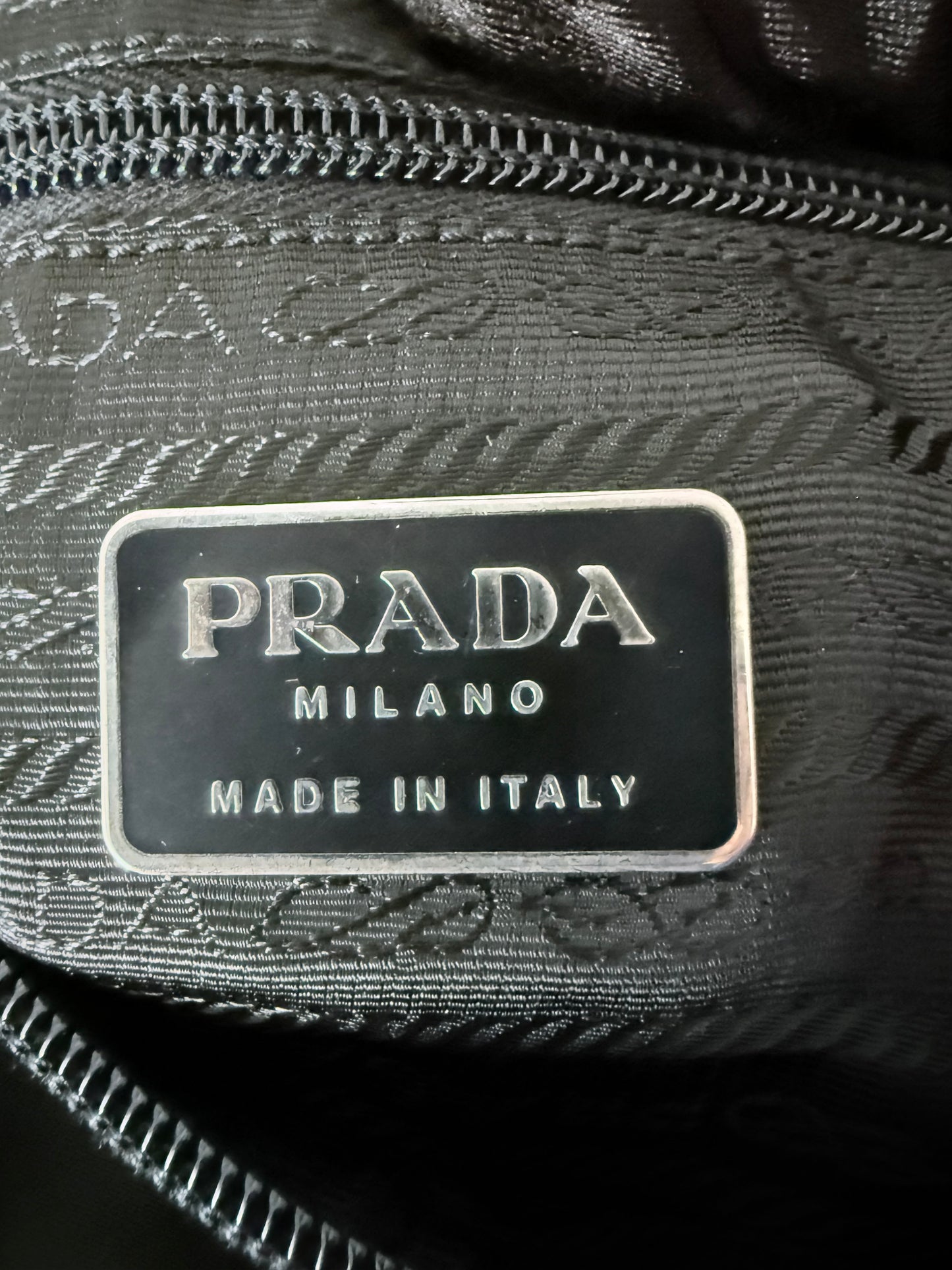 Prada Nylon Crossbody Bag Black Tessuto Shoulder Bag
