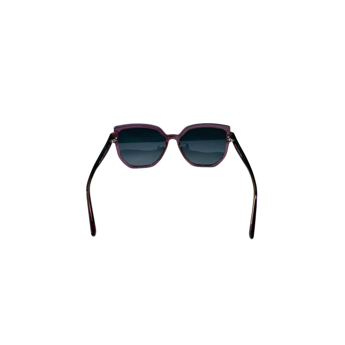 William Morris London SU10086 Plum Transparent Acetate Oversized Sunglasses