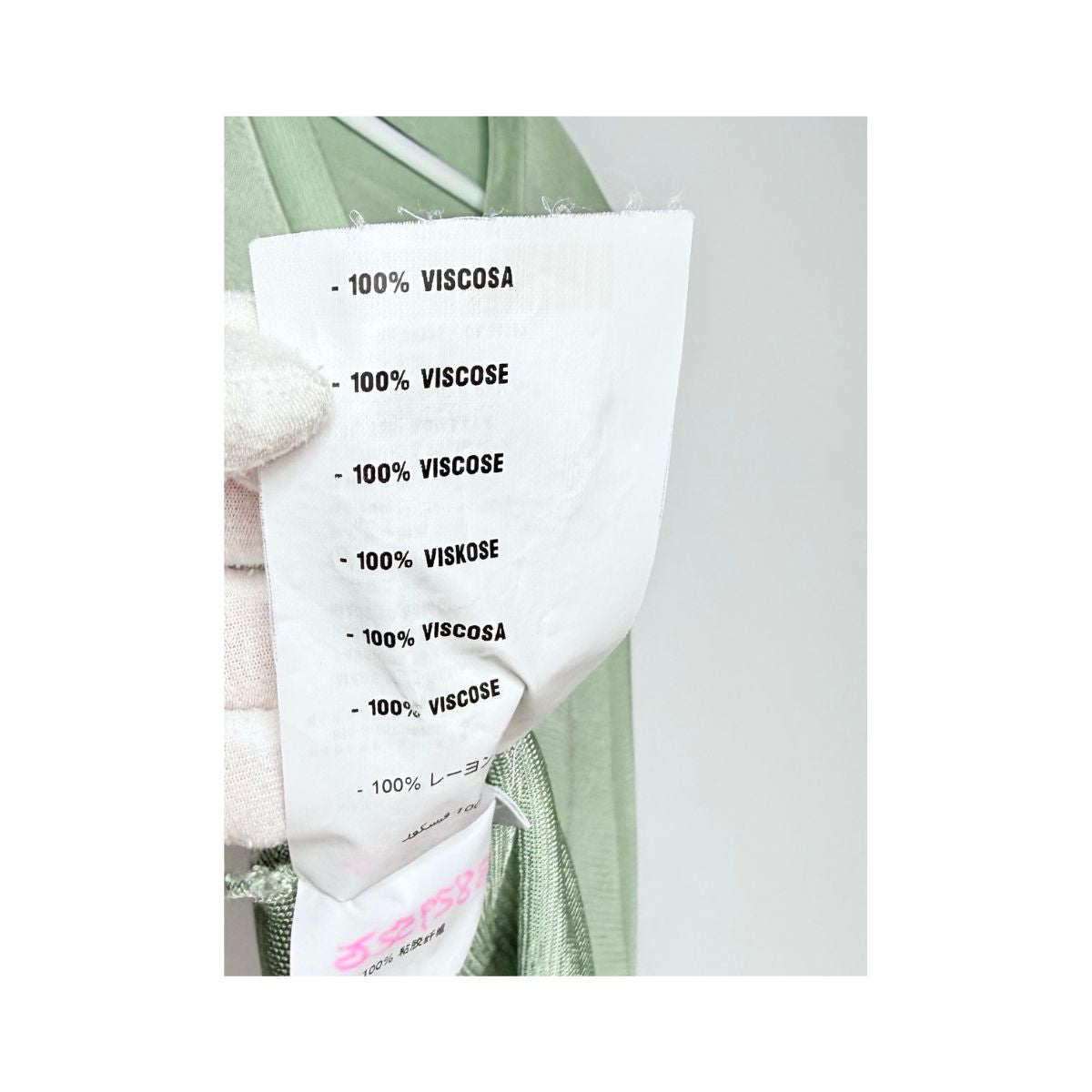 Prada Sheer Viscose Knit Cardigan Mint Green Lightweight Top