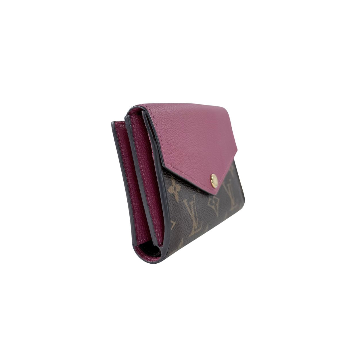 Louis Vuitton Pallas Monogram Canvas Leather Compact Wallet