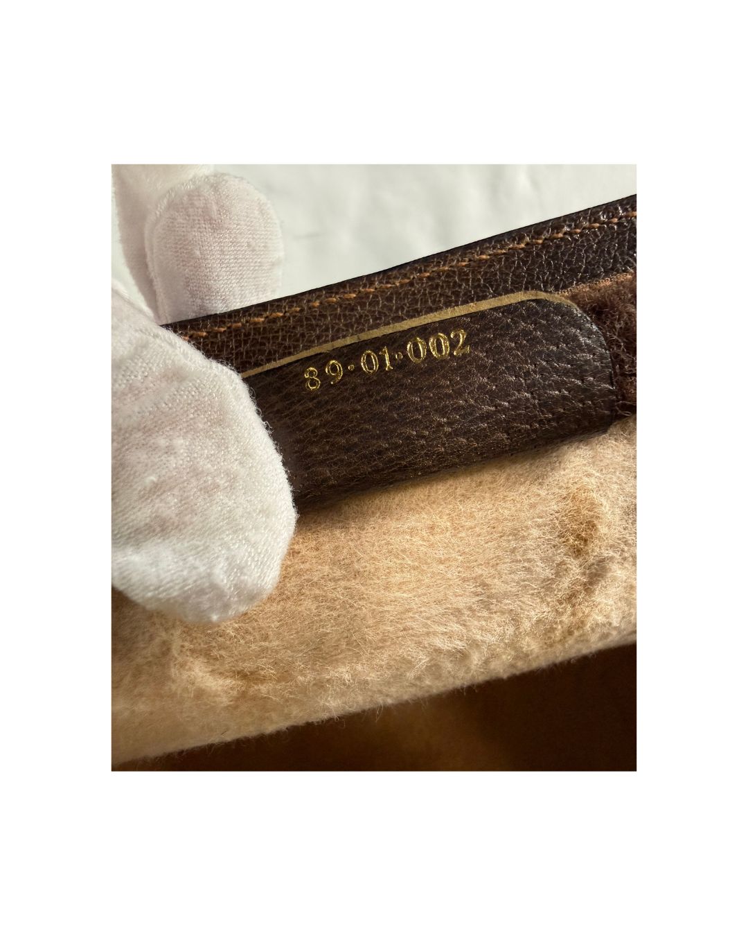 Gucci Vintage Accessory Collection GG Monogram Web Stripe Clutch