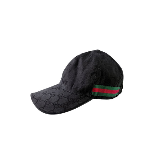 Gucci GG Supreme Web Baseball Cap Hat