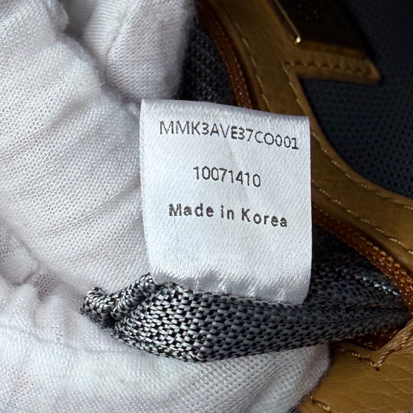 MCM Small Stark Side Studs Backpack in Visetos Cognac