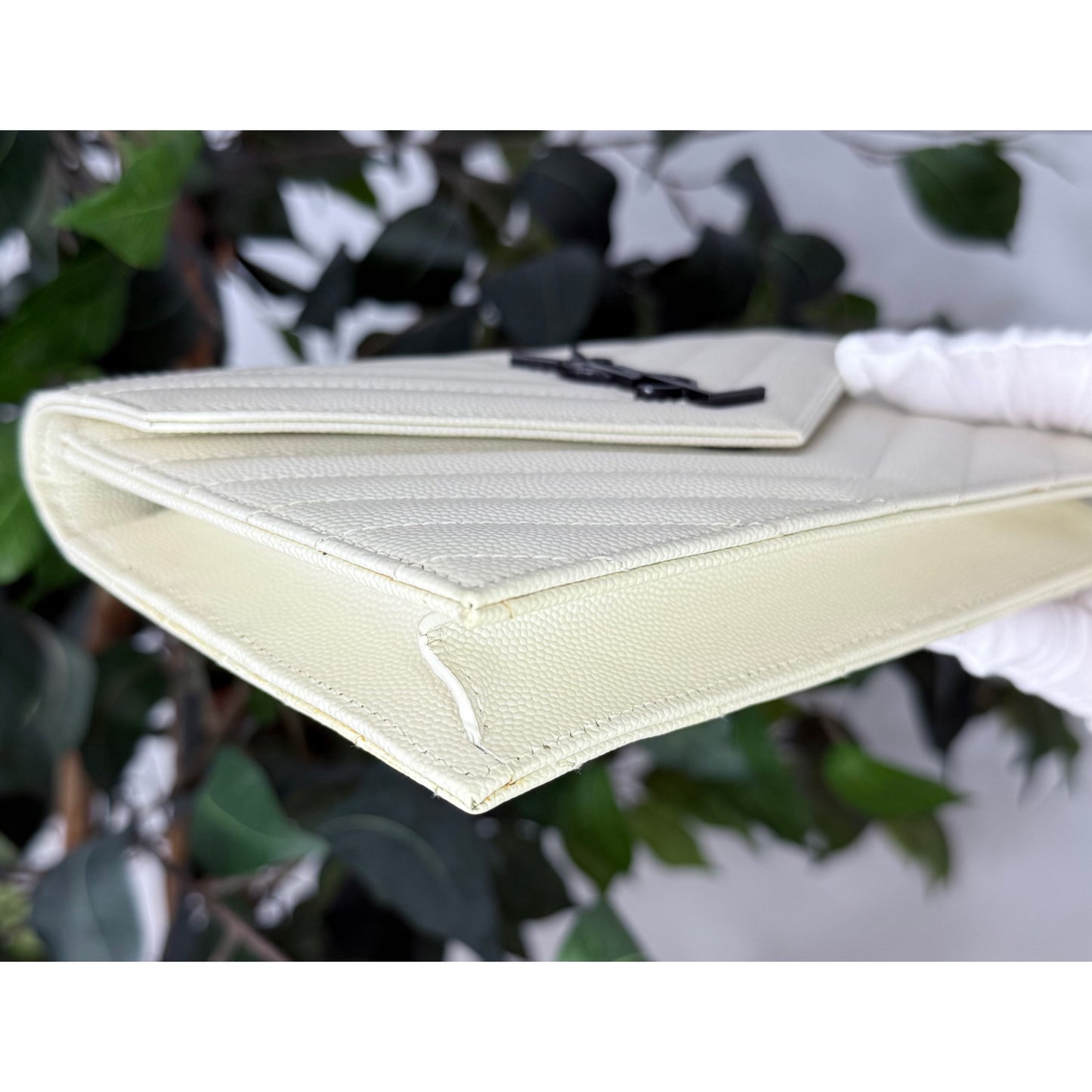 Saint Laurent Cassandre Envelope Chain Wallet