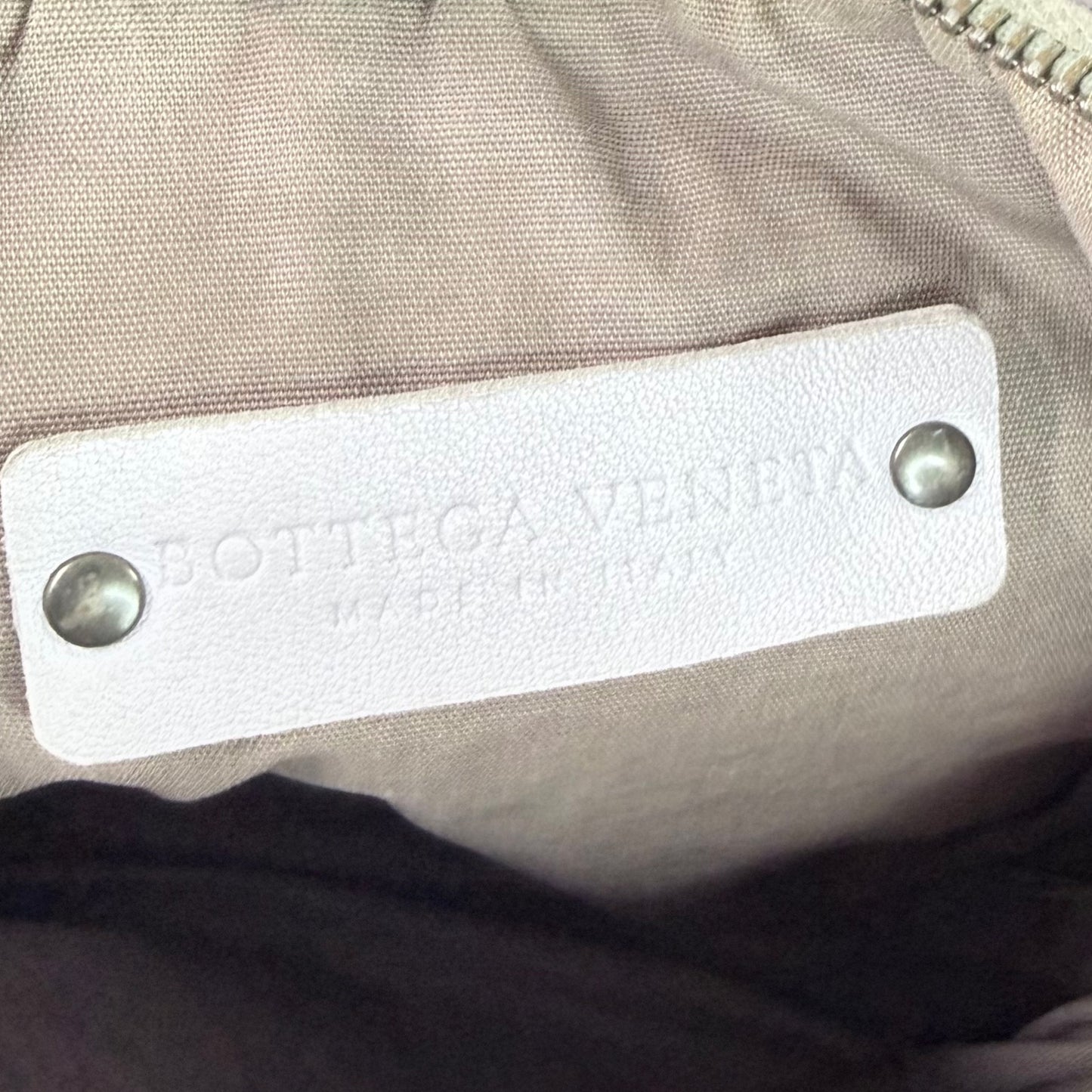 Bottega Veneta Intrecciato Light Lavender Leather Crossbody Bag
