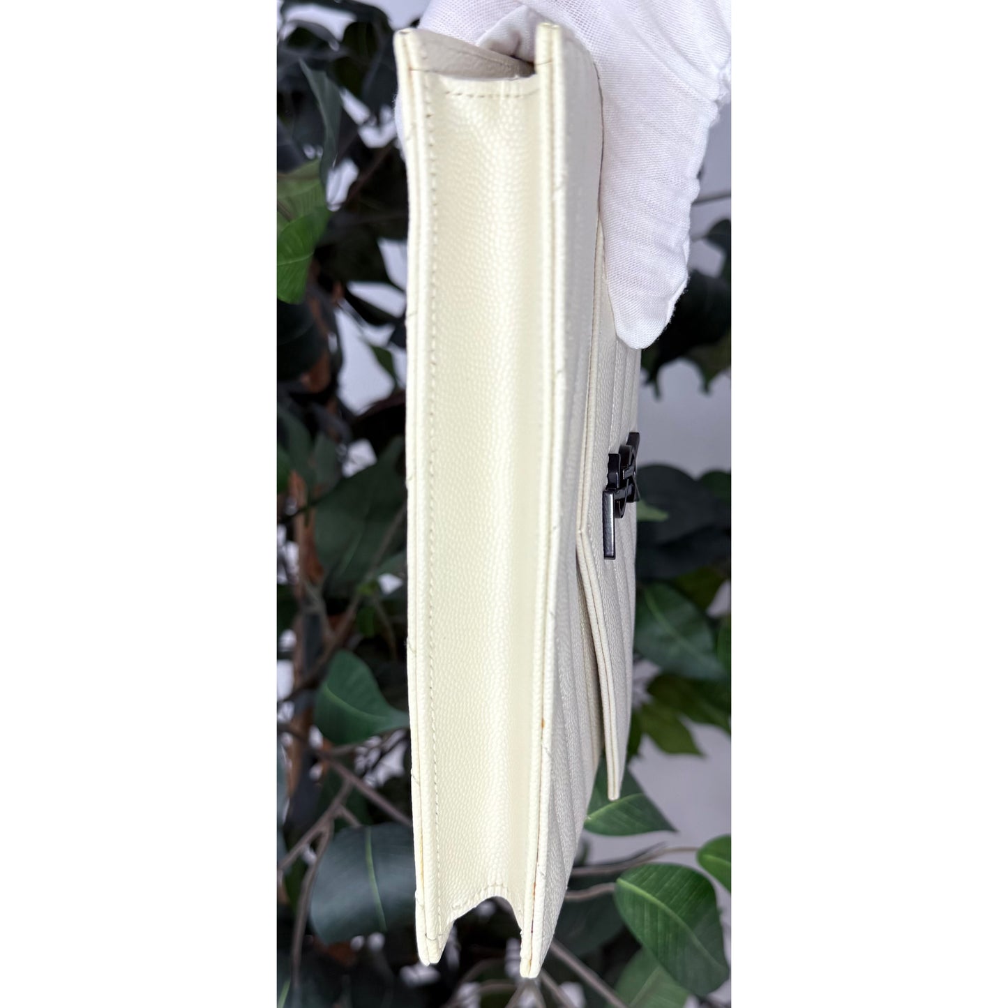 Saint Laurent Cassandre Envelope Chain Wallet