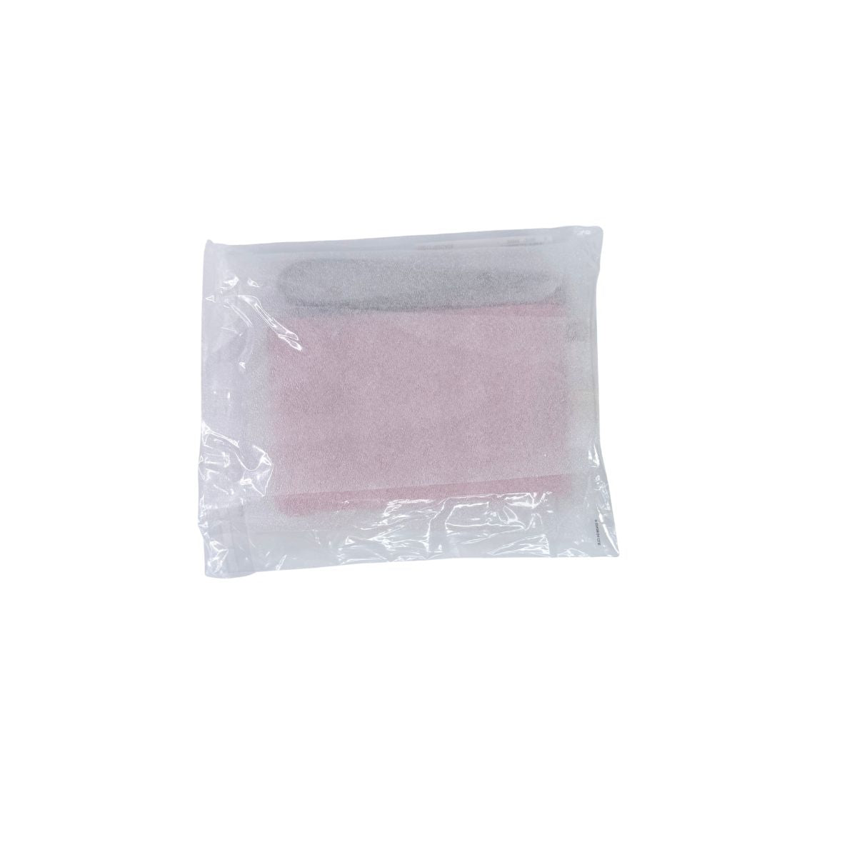 COACH Powder Pink Corner Zip Wristlet In Signature Canvas With Charms BNIB