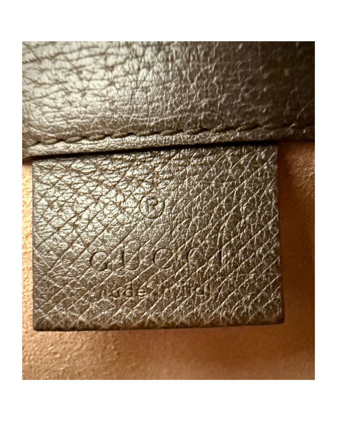 Gucci Ophidia GG Supreme Web Small Bucket Crossbody Bag