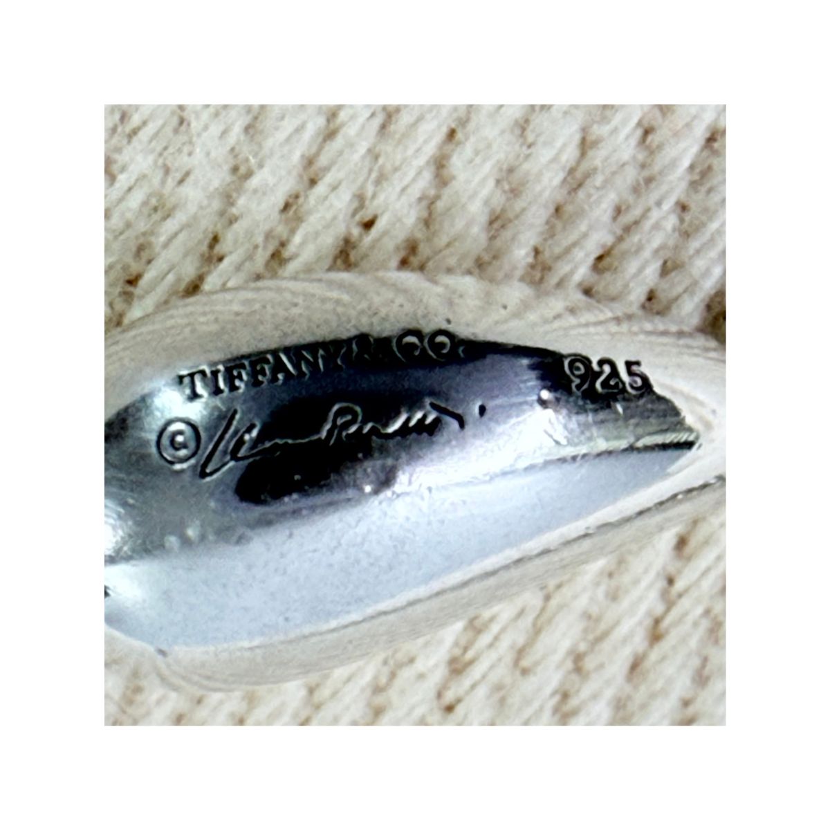 Tiffany & Co. Elsa Peretti Teardrop Pendant Necklace