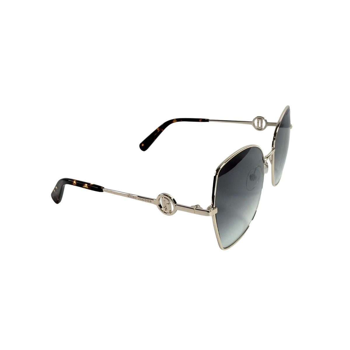 Marc Jacobs MARC Gold Metal Grey Gradient Sunglasses
