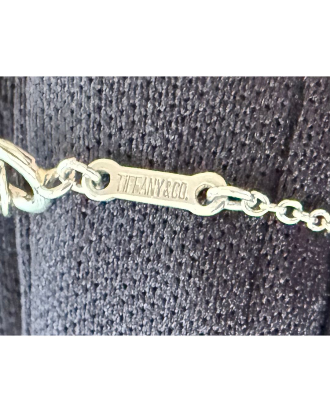 Tiffany & Co. Elsa Peretti Open Heart Sterling Silver Necklace