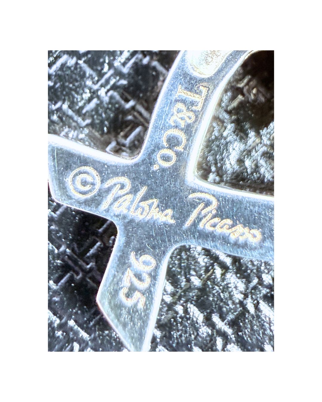 Tiffany & Co. Paloma Picasso Loving Heart Sterling Silver Necklace