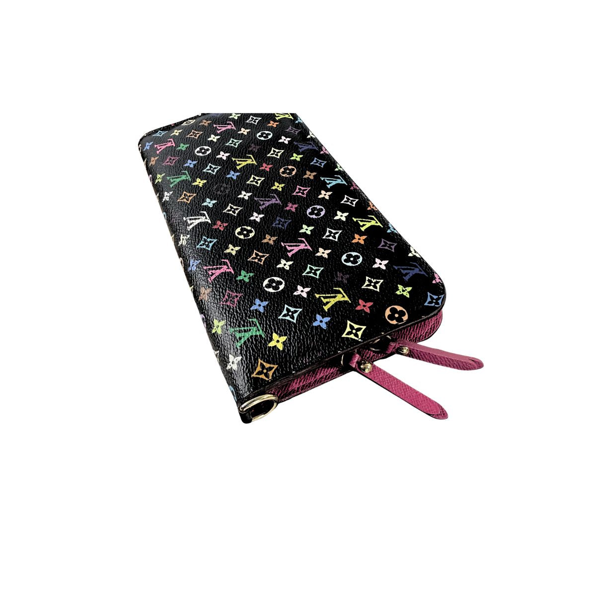 Louis Vuitton Insolite Wallet Monogram Multicolore Black Grenade Leather Wallet