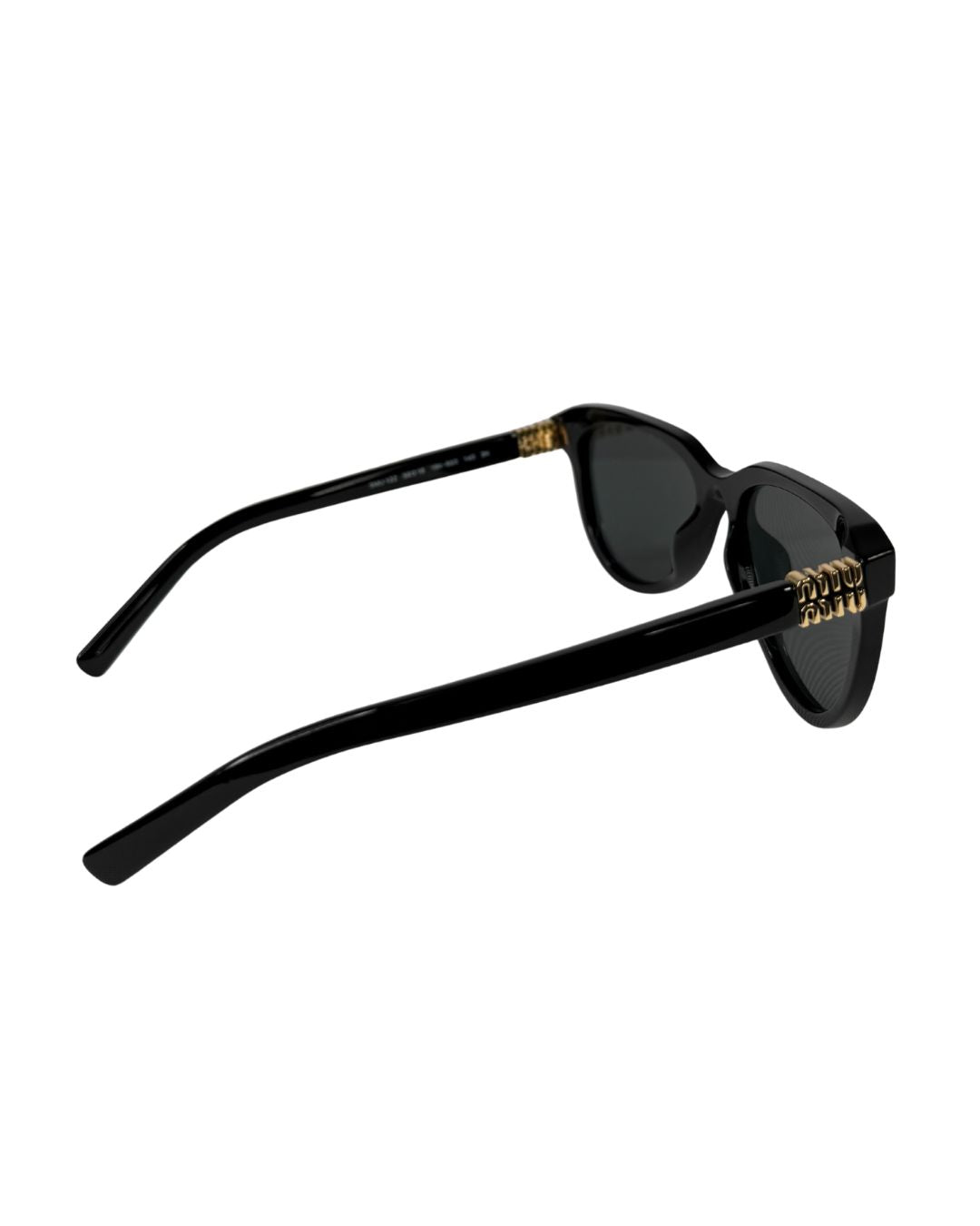 Miu Miu MU12ZS Black Grey Phantos Sunglasses
