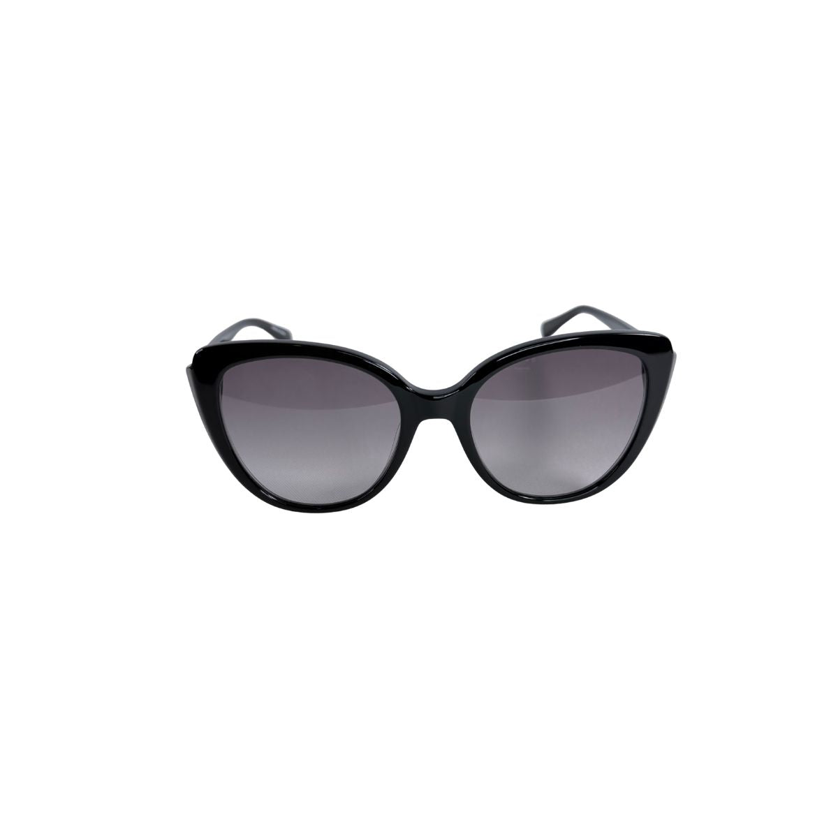 Longchamp Black Grey Gradient Cat Eye Sunglasses